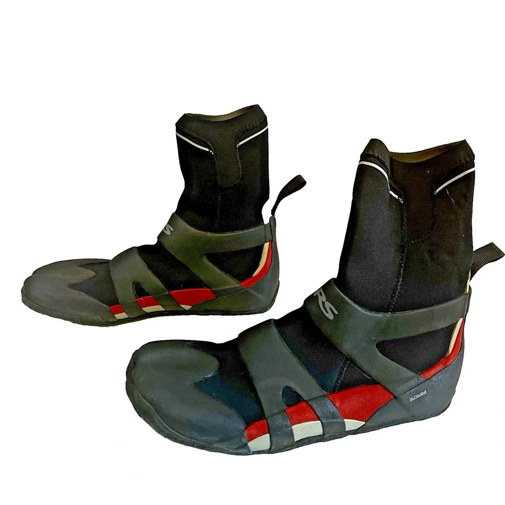 NRS Shock Socks Split Toe Wetshoes Mens 8 RN94612 Paddle Shoes SUP Kayaking Boot